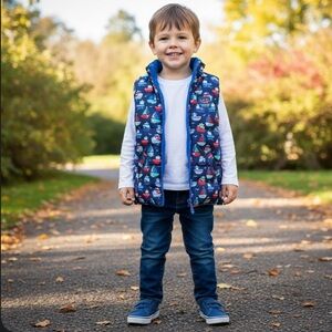 Jojo Maman Bebe reversible vest